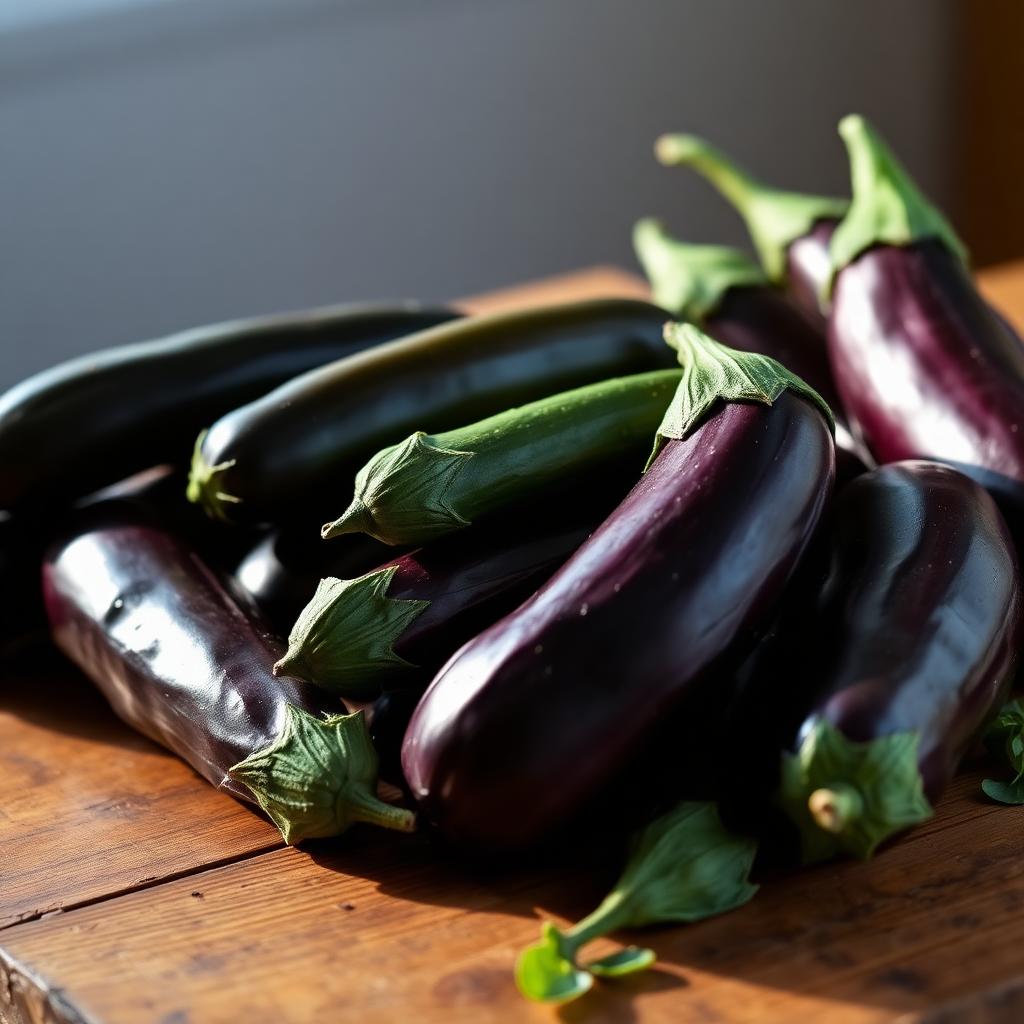 Cucumbers & Aubergines