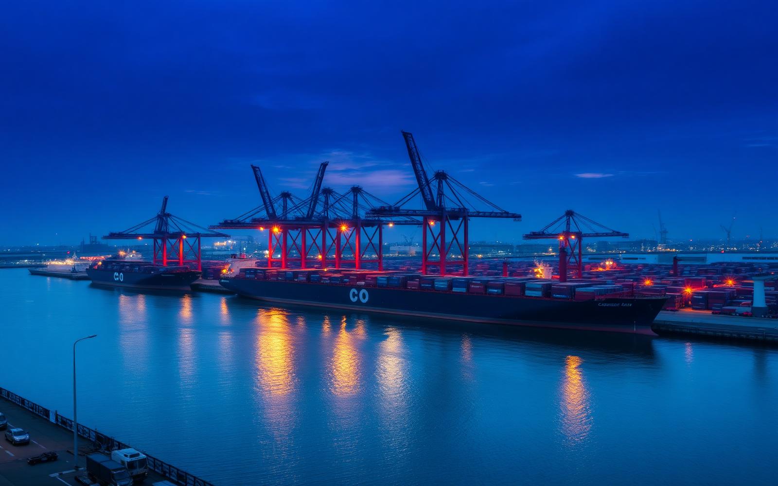 Rotterdam port